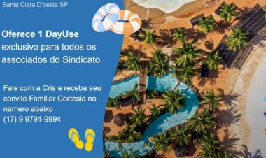 Convite Exclusivo para filiados do Sindicato dos Servidores Públicos Municipais de Castilho !