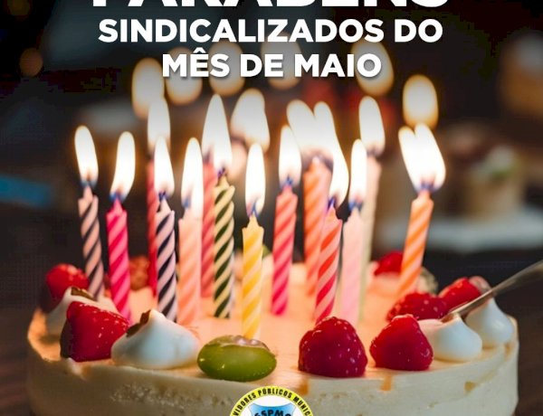 ANIVERSARIANTES DE MAIO 2026