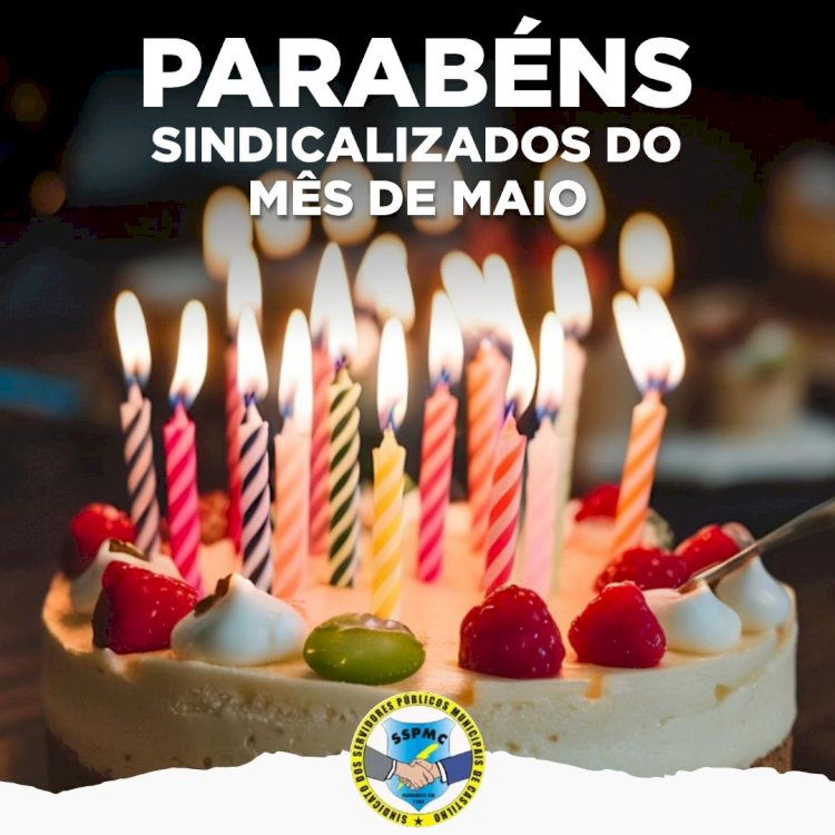 ANIVERSARIANTES DE MAIO 2026
